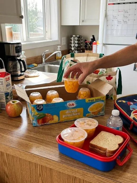 Dole Diced Peaches in Fruit Juice, 18 Cups