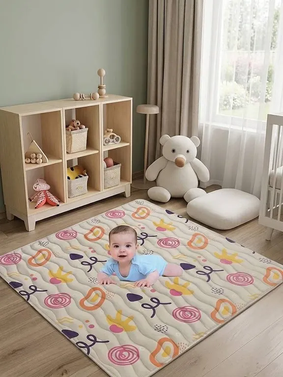 Space Seal Kids Play Mat, Multicolor