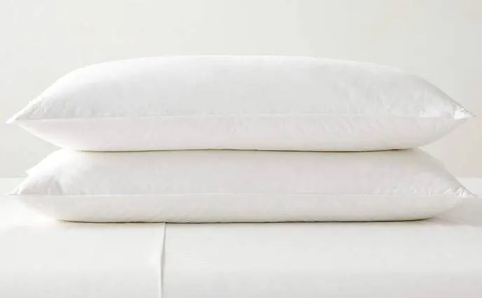 Below Zero White Body Pillow
