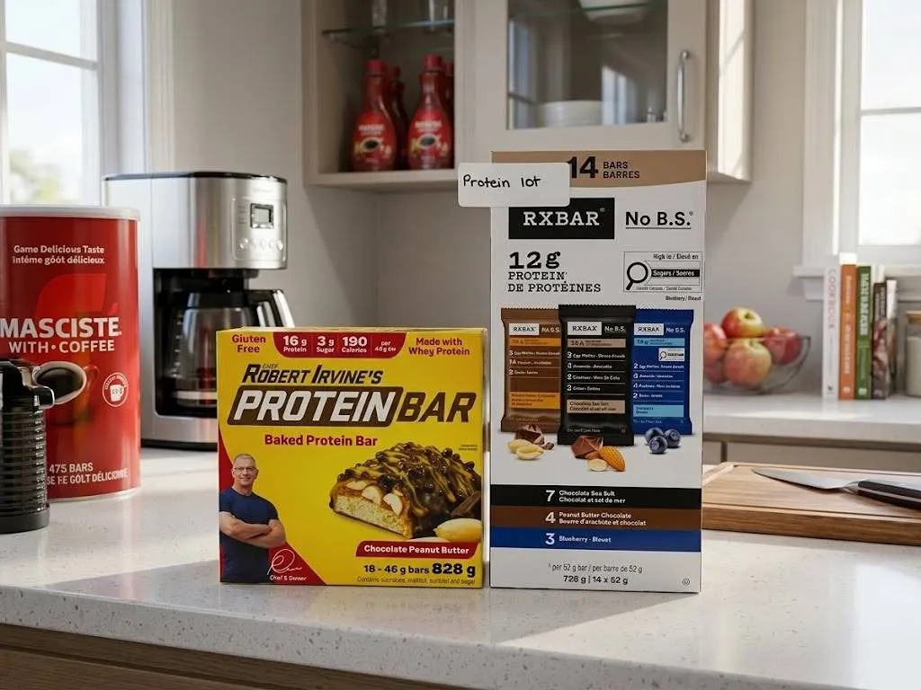 Protein Bar Assortment, 2 Boxes
