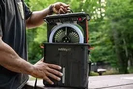 Infinity X1 Solar Misting Fan Portable
