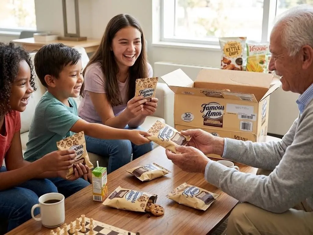 Famous Amos Chocolate Chip Cookie Box