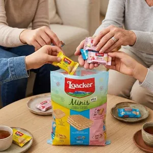 Loacker Minis Mix Wafer Snacks 800g