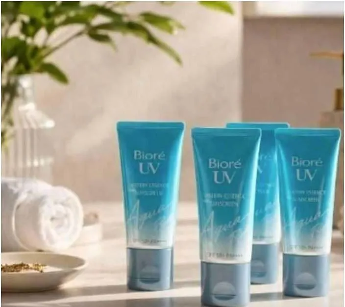 Bioré UV Aqua Rich Sunscreen Set 4x50mL