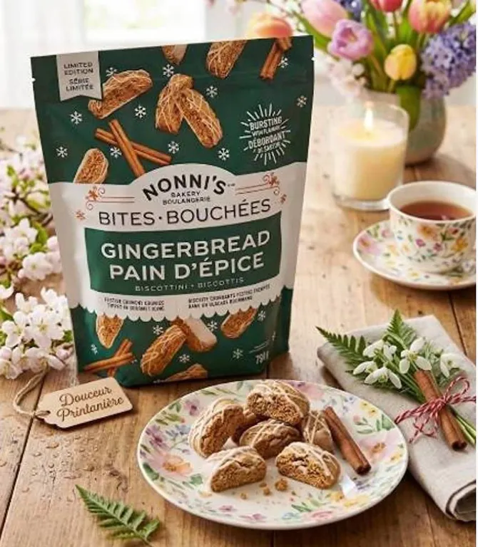 Nonni's Gingerbread Biscotti Bites 794g
