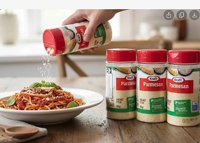 Kraft Parmesan Grated Cheese 4-Pack 125g Each