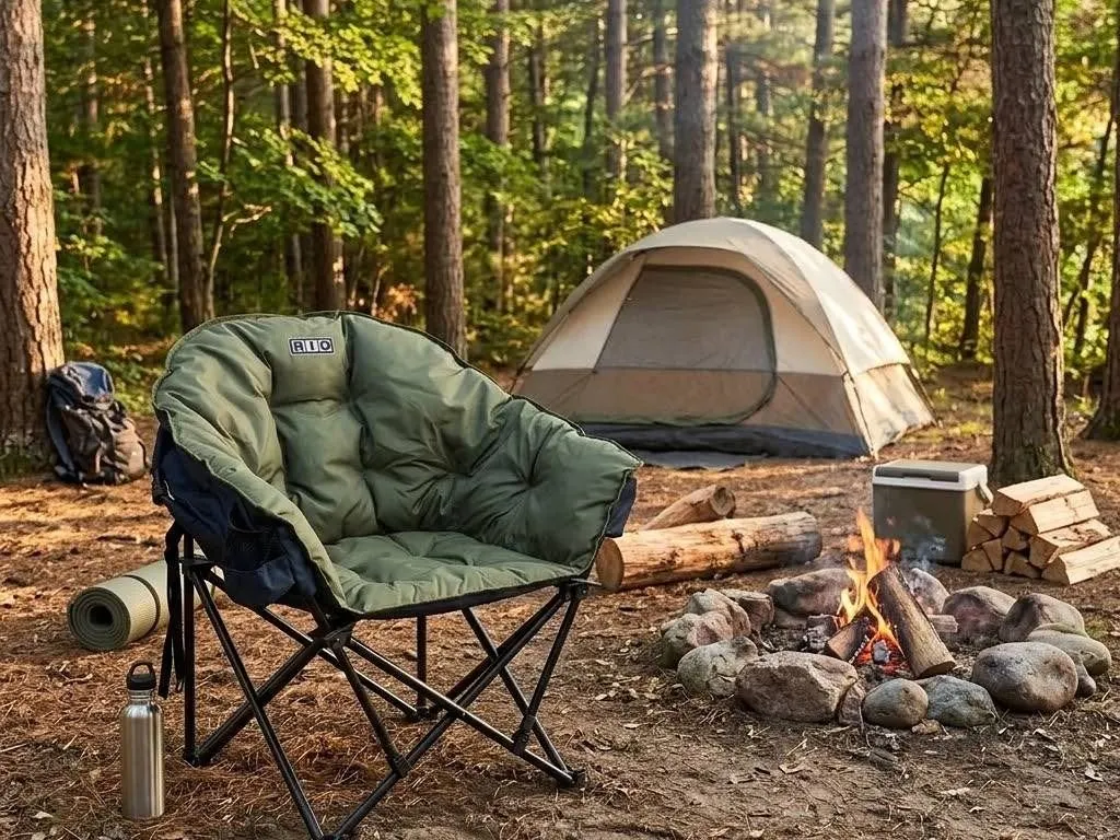 Jumbo Padded Club Chair with Carry Bag