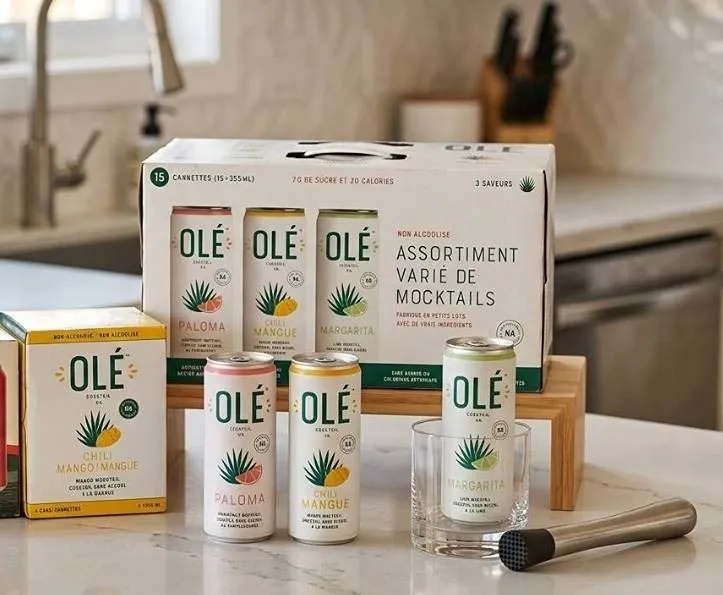 Olé Non-Alcoholic Mocktail Variety Pack