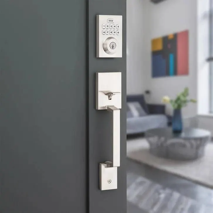 Weiser Electronic Deadbolt & Handleset Combo
