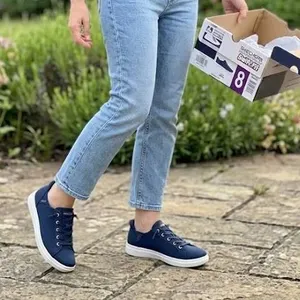 Skechers Swift Fit Navy Women's Sneakers, US