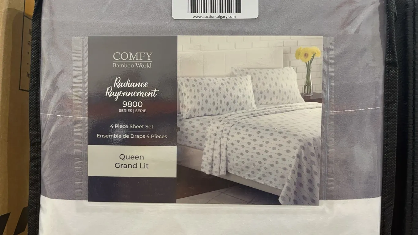 Comfy Bamboo World Queen 4-Piece Sheet Set