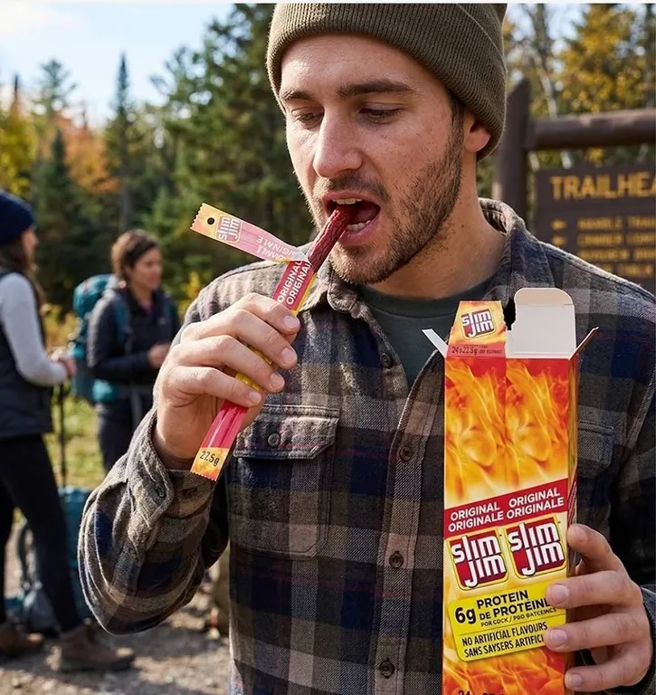 Slim Jim Original Spicy Sausage Snack 659g
