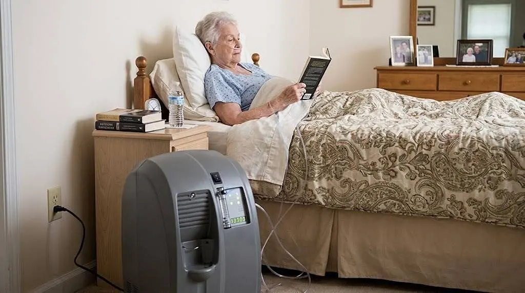 Household Oxygen Concentrator (Gray)