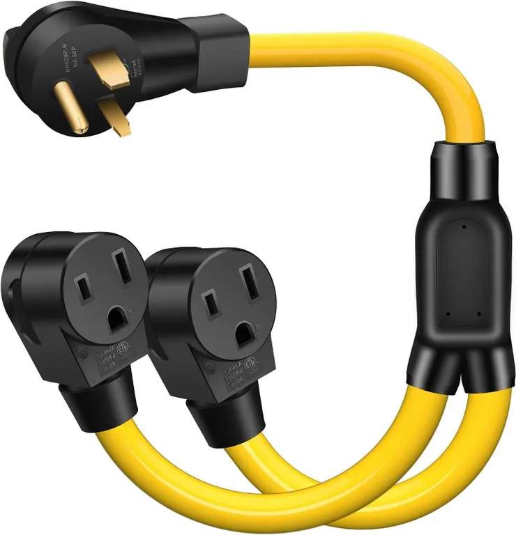 Adapter Cord 14-30P to 14-30R/14-50R