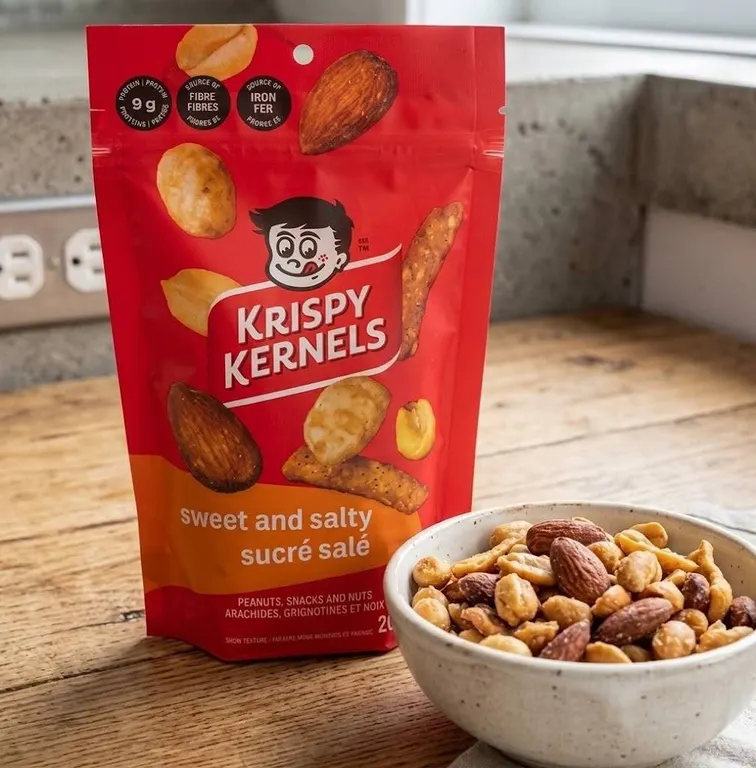 Krispy Kernels Sweet & Salty Mix, 8 Bags x 200g