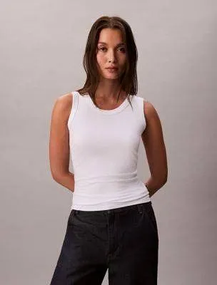 Tahari Ribbed Cotton Tank Top 3-Pack XL