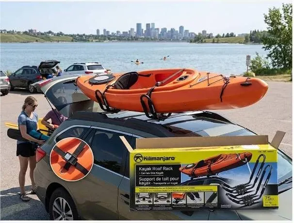 Kilimanjaro Kayak Roof Rack for One Kayak