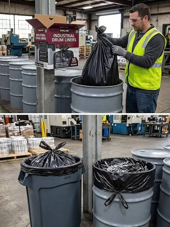 Kirkland Signature Industrial Drum Liners