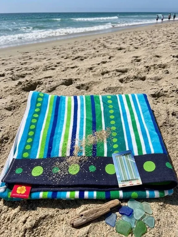Safdie & Co. 100% Cotton Beach Towel