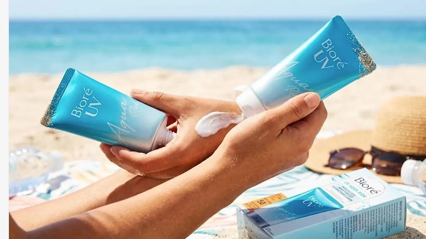 Bioré UV Aqua Rich Moisturizer Set 4x50mL