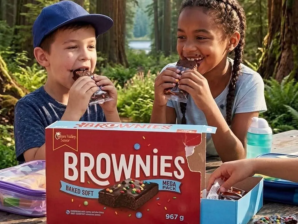 Vachon Brownies Mega 2 x 963g Boxes