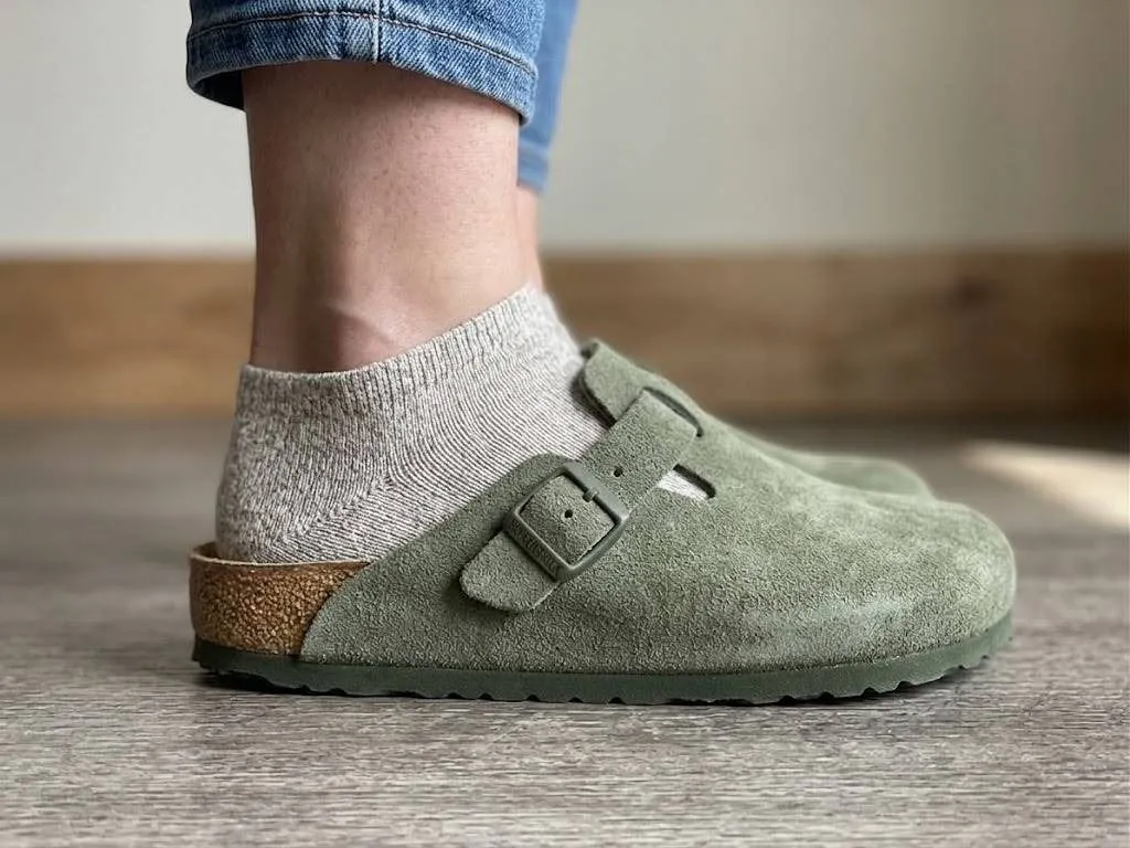 Birkenstock Boston BS Clogs, Thyme, 38