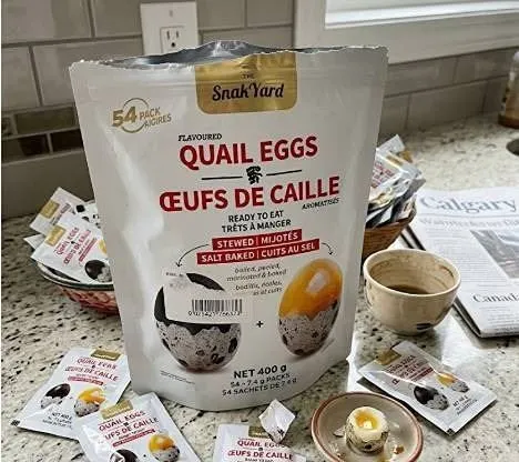 The Snak Yard Flavored Quail Eggs 400g Pack