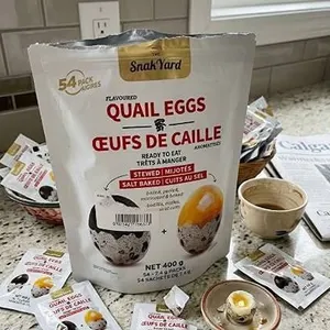 The Snak Yard Flavored Quail Eggs 400g Pack