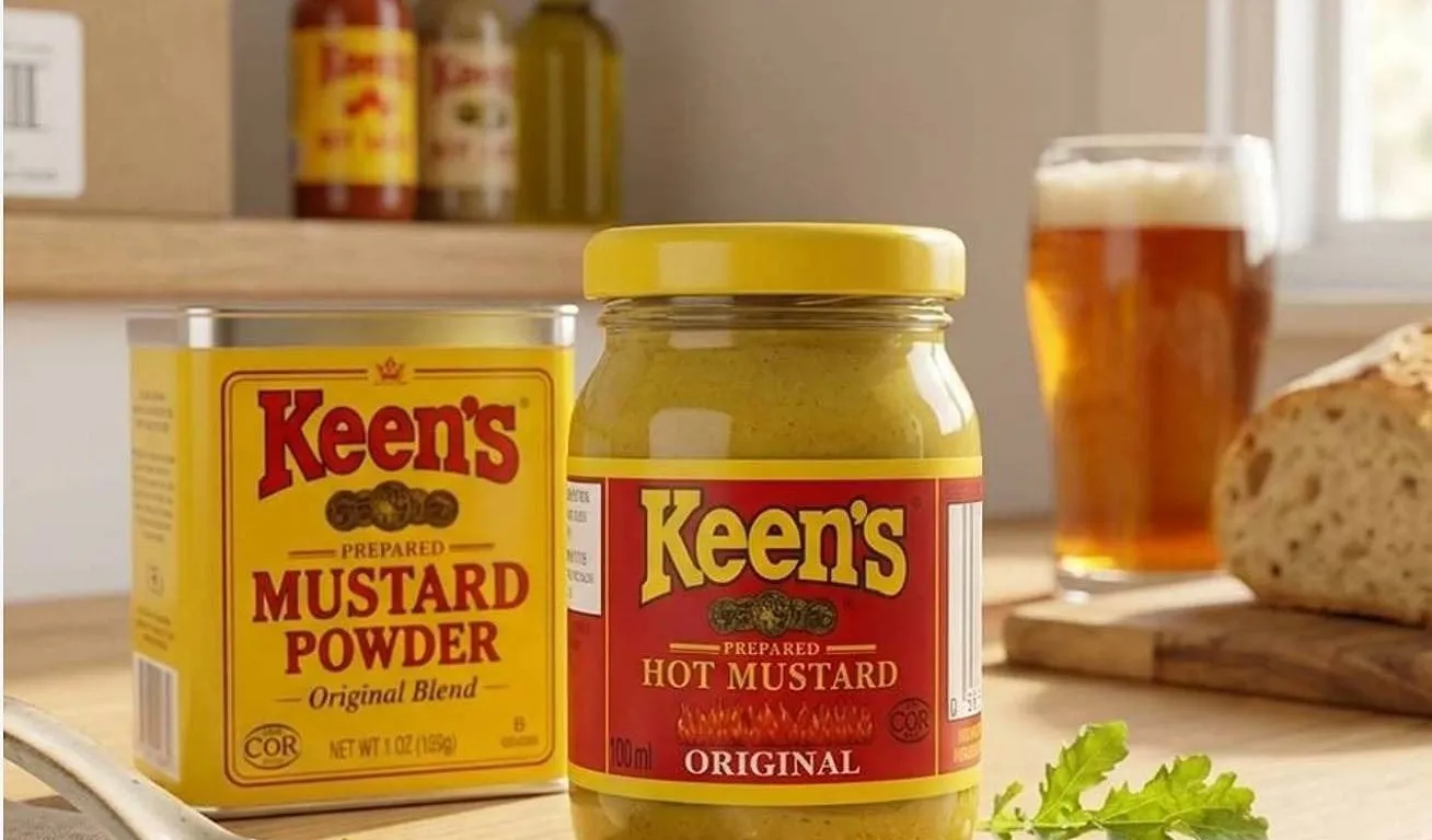 Keen's Prepared Hot Mustard 12x120ml