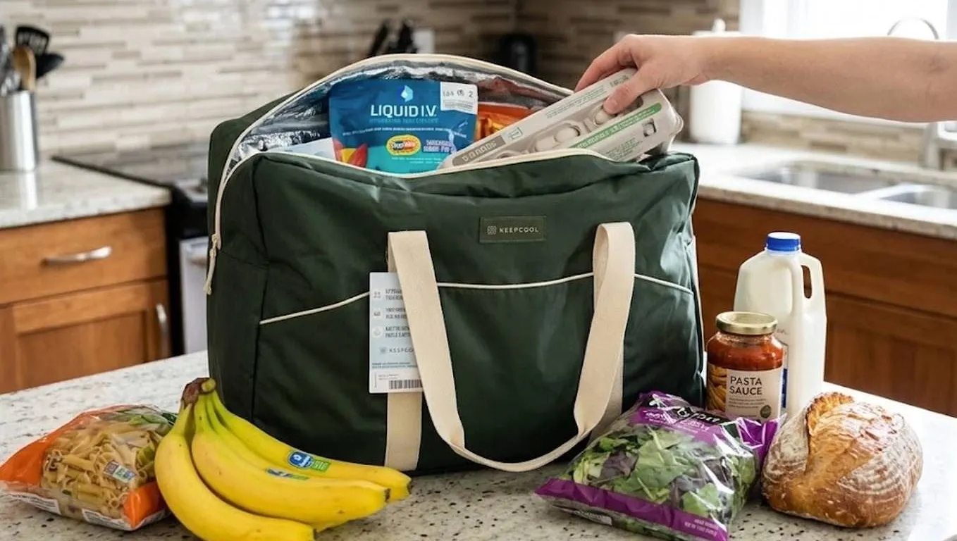 KEEPCOOL Shopping Cooler Bag Green