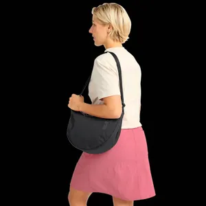 LOLE Black Nylon Crossbody Bag