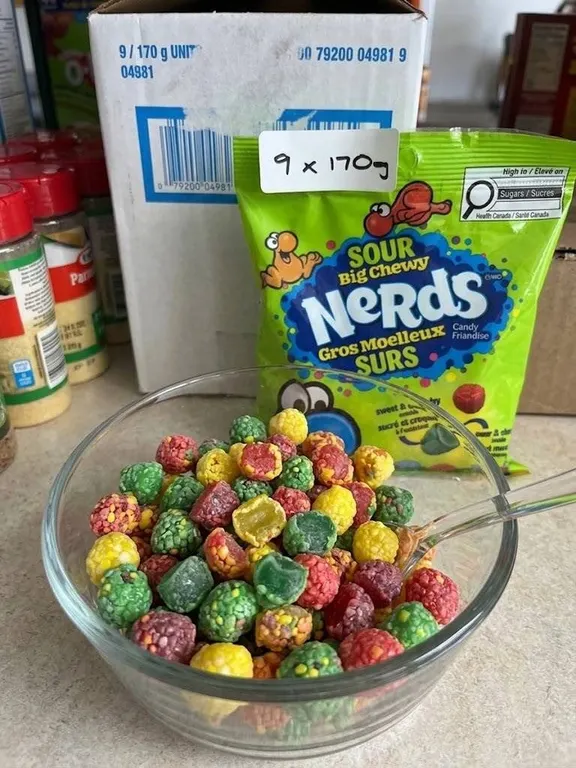 Nerds Sour Big Chewy Candy, 9 x 170g Bags