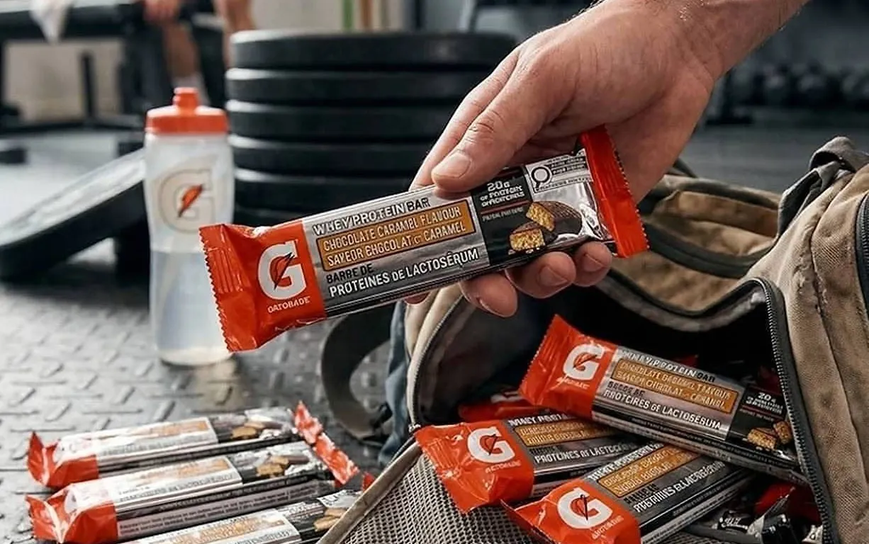 Gatorade Whey Protein Bars, Chocolate Caramel