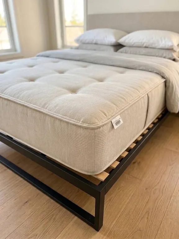 Rolled Foam Mattress Queen size WHITE