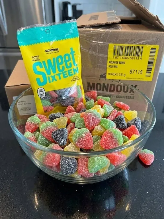 Mondoux Sweet Sixteen Sour Mix 135g Bag