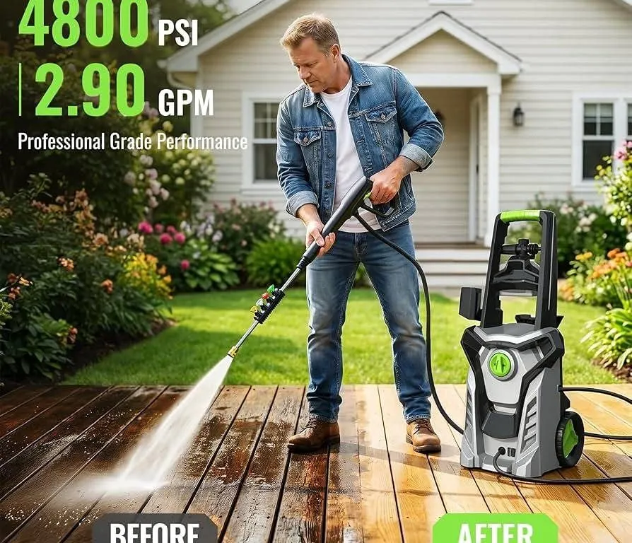 Professional 2200W Electric Pressure Washer