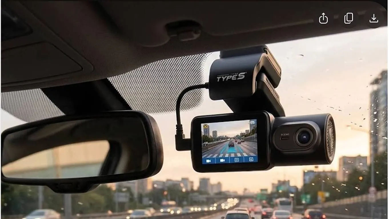 Type S Dual View 4K Dashcam T402 Set
