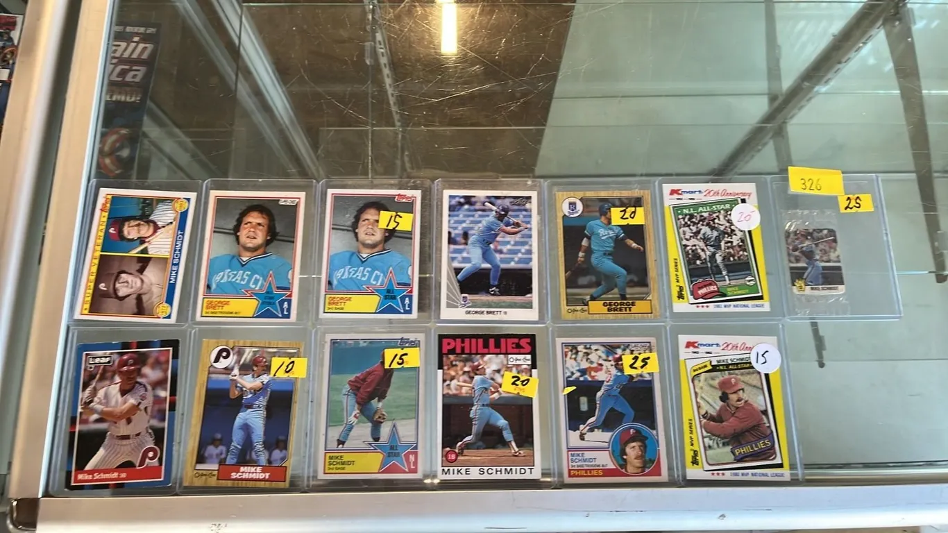 (14) ASSORTED MIKE SCHMIDT BASEBALL CARDS