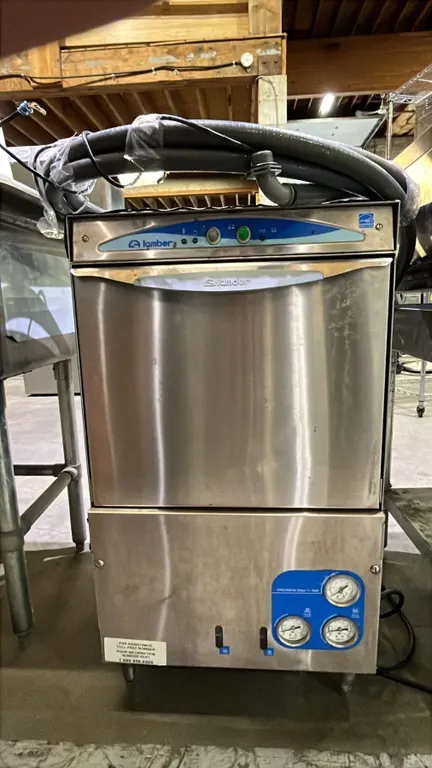 LAMBER HIGH-TEMPERATURE UNDERCOUNTER COMMERCIAL DISHWASHER