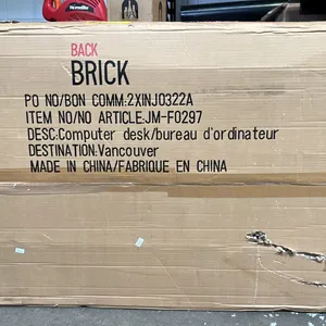 *IN BOX* THE BRICK COMPUTER DESK JM-F0297