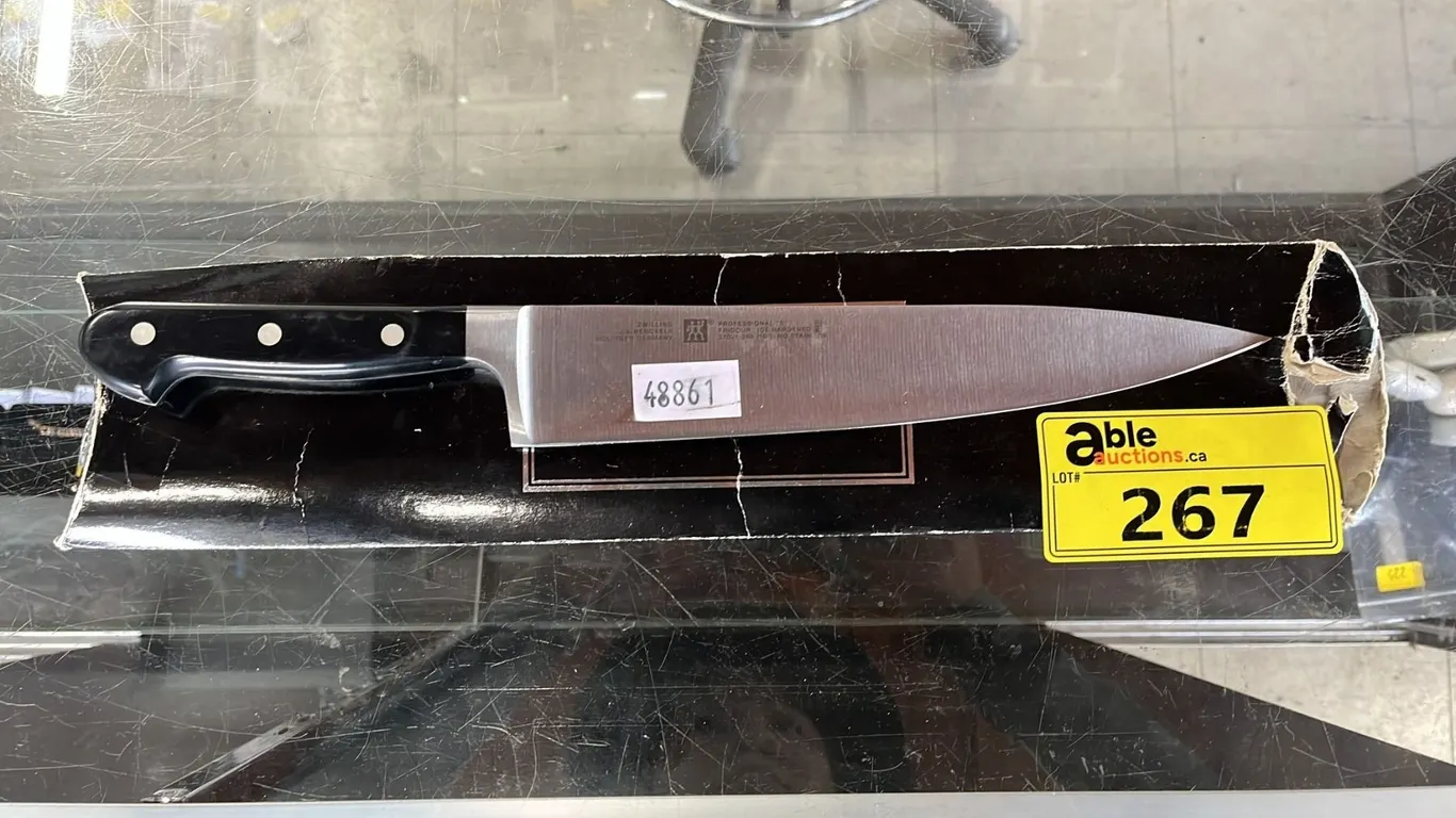 HENCKELS ZWILLING PROFESSIONAL "S" ICE HARDENED 10" CHEF'S KNIFE
