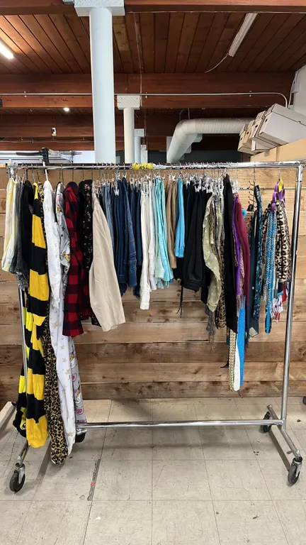 RACK OF ASSORTED CLOTHING, PAJAMAS, BELTS & TIES: *RACK NOT INCLUDED*