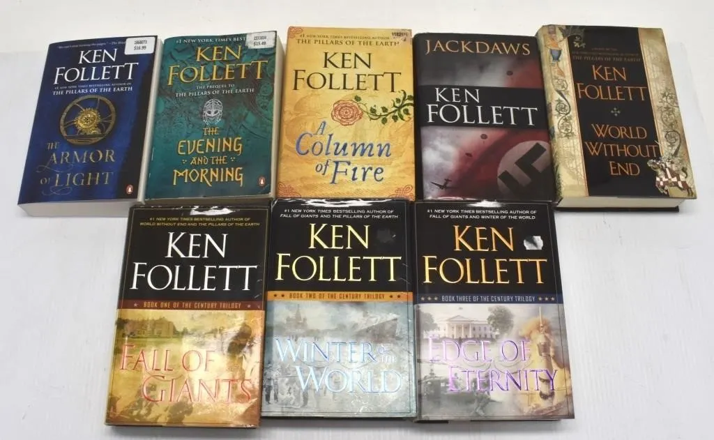KEN FOLLTEN BOOKS