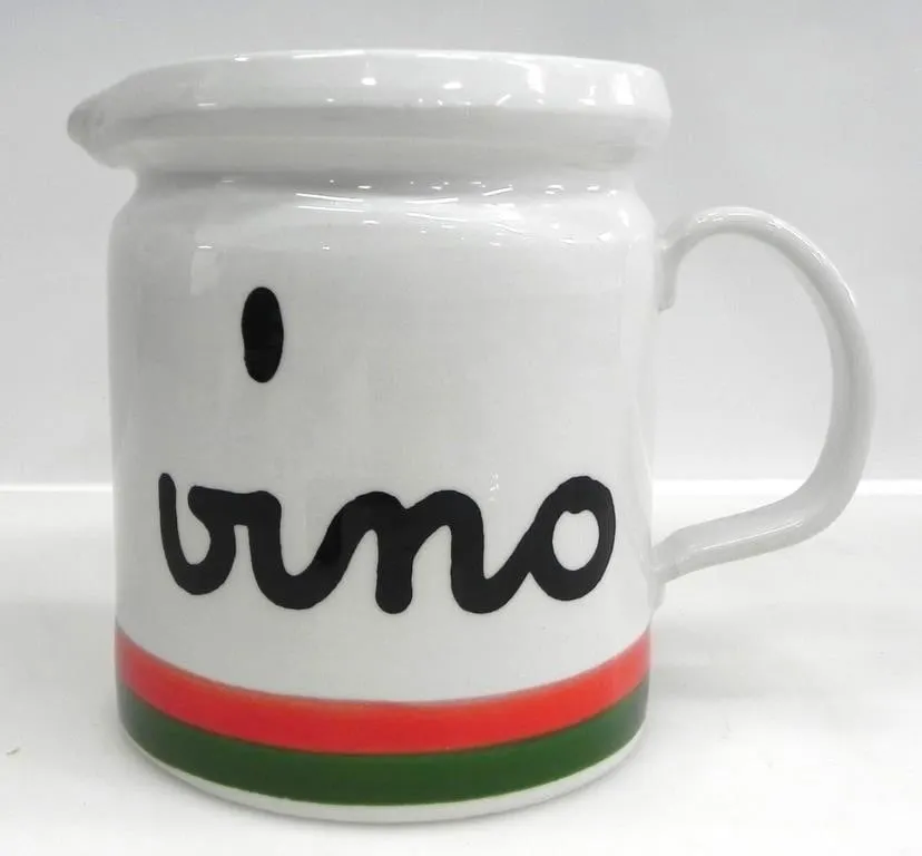 BALDELLI "VINO" CERAMIC WINE JUG