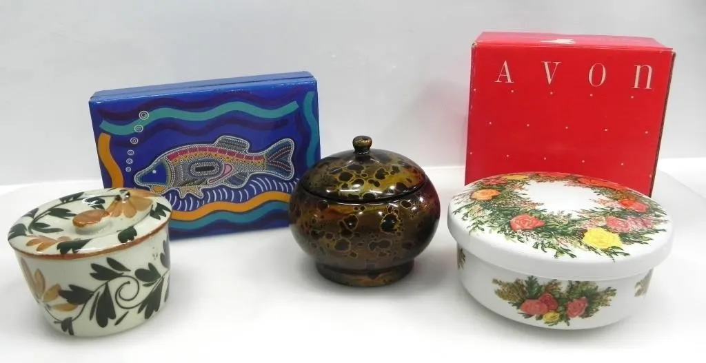 ASSORTED TRINKET BOXES