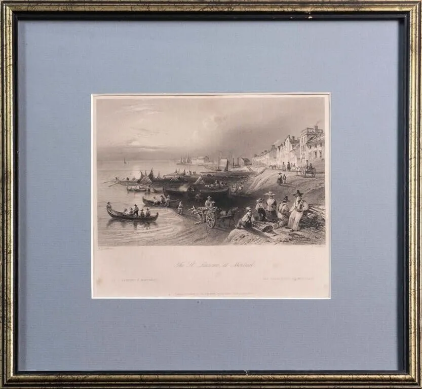 H. GRIFFITHS "ST.LAWRENCE AT MONTREAL"