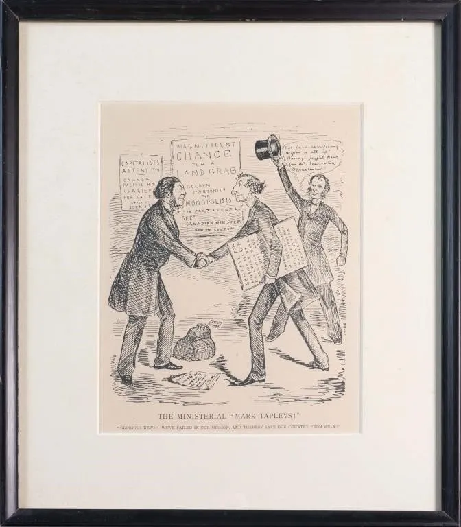 JOHN WILSON BENGOUGH "THE MINSTERIAL MARK TAPLEYS
