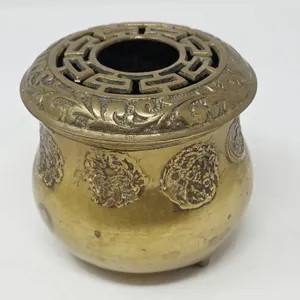 Cast Brass Table Top Incense Burner