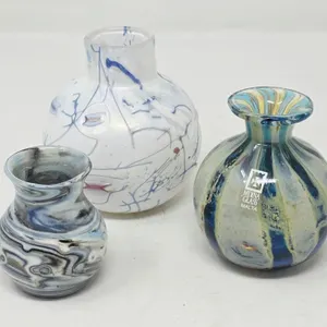 Art Glass Bud Vases Lot