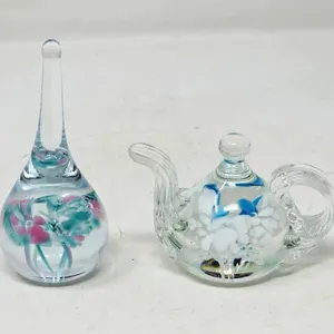 Signed Joe St Clair Teapot Shaped Paper Weight